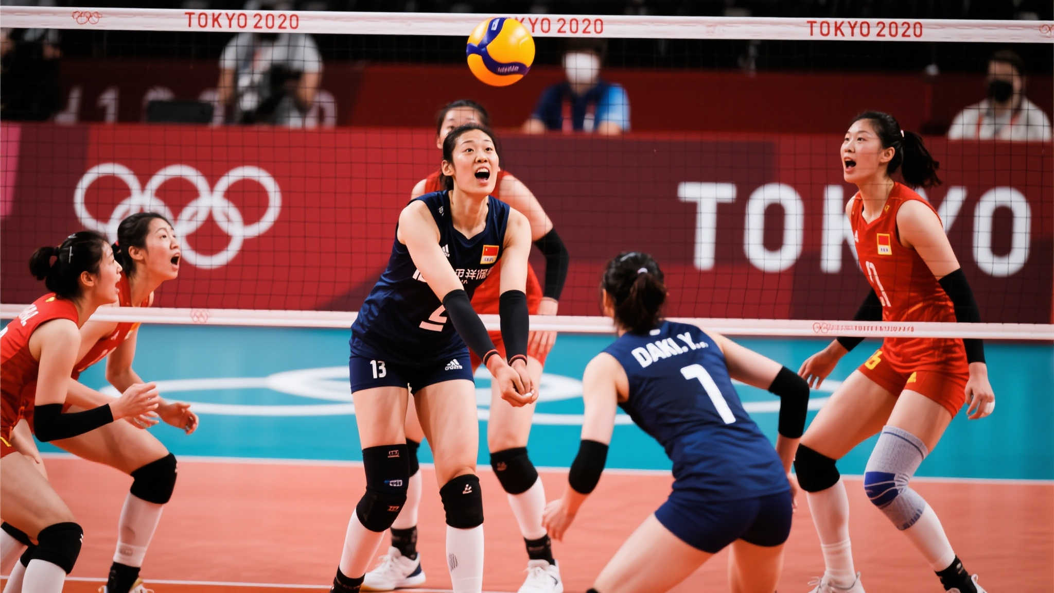 中国红闪耀中日女排对决赛场 例如,在某重大赛事回顾里(如东京奥运会),当面对局